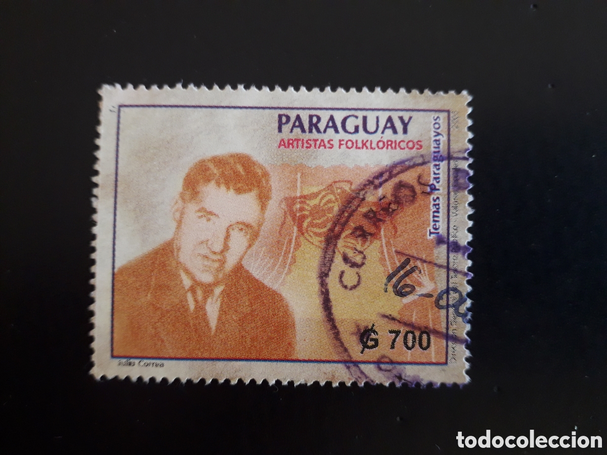 Sellos: PARAGUAY YVERT 2877 SELLO SUELTO USADO 2003 JULIO CORRES, ACTOR DE TEATRO PEDIDO M&Iacute;NIMO 3&euro;