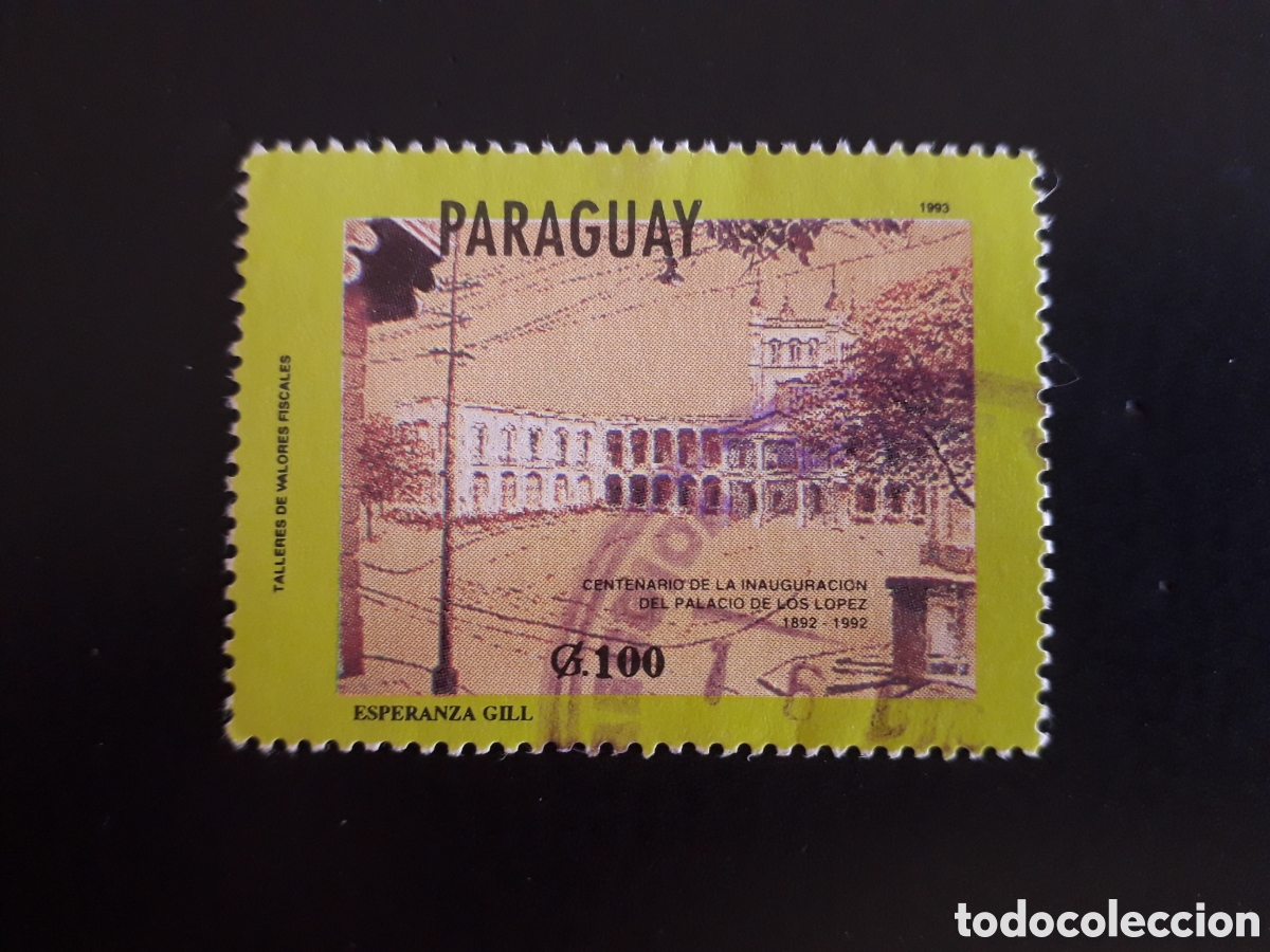 Sellos: PARAGUAY YVERT 2618 SELLO SUELTO USADO 1993 PALACIO L&Oacute;PEZ PEDIDO M&Iacute;NIMO 3&euro;