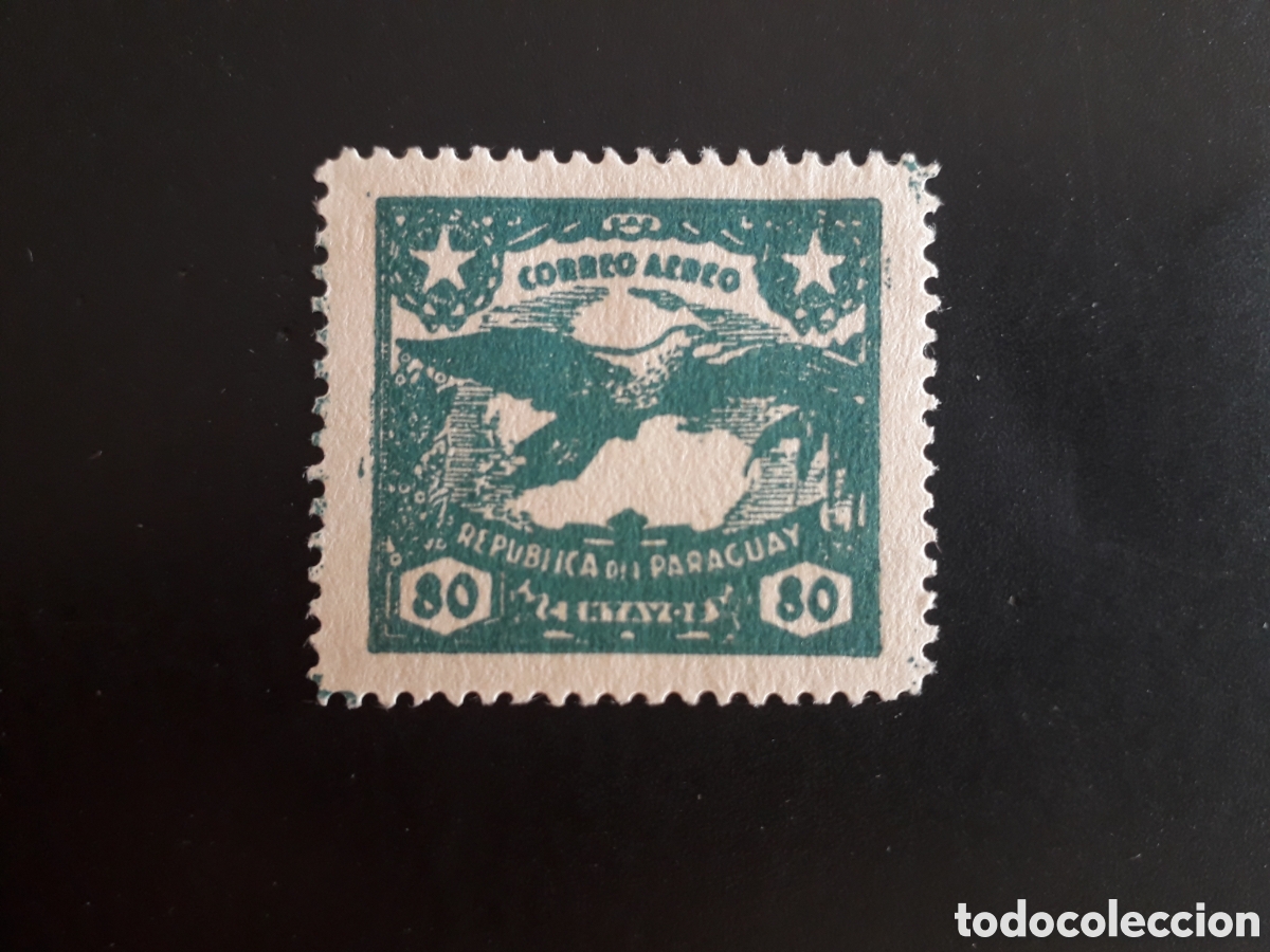 Sellos: PARAGUAY YVERT A 50 SELLO SUELTO SIN GOMA 1931 AVES FAUNA PEDIDO M&Iacute;NIMO 3&euro;