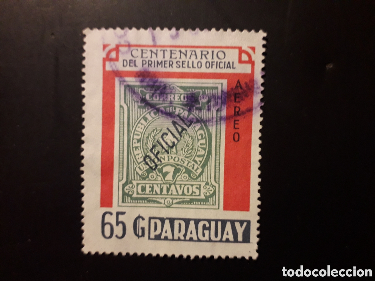 Sellos: PARAGUAY YVERT A 1022 SELLO SUELTO USADO 1986 SELLOS SOBRE SELLOS PEDIDO M&Iacute;NIMO 3&euro;