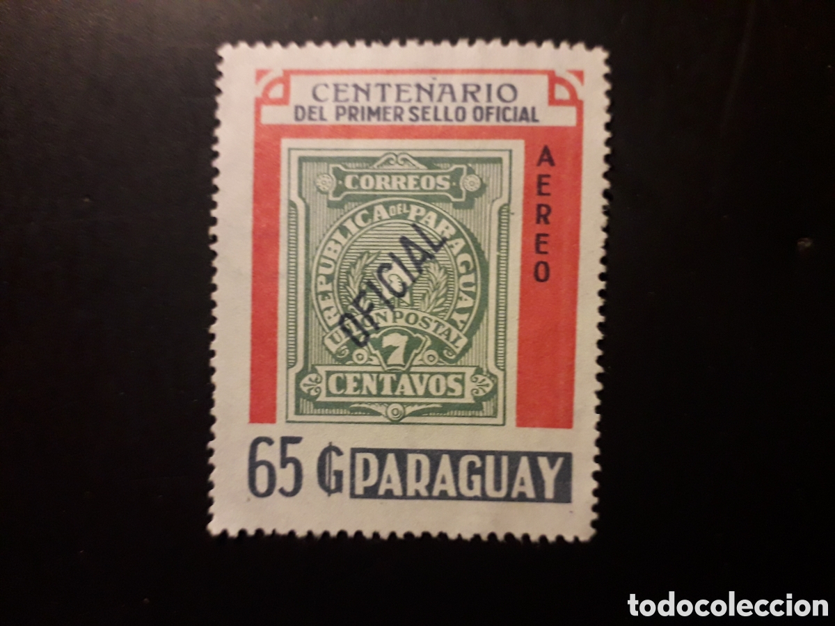 Sellos: PARAGUAY YVERT A 1022 SELLO SUELTO USADO 1986 SELLOS SOBRE SELLOS PEDIDO M&Iacute;NIMO 3&euro;