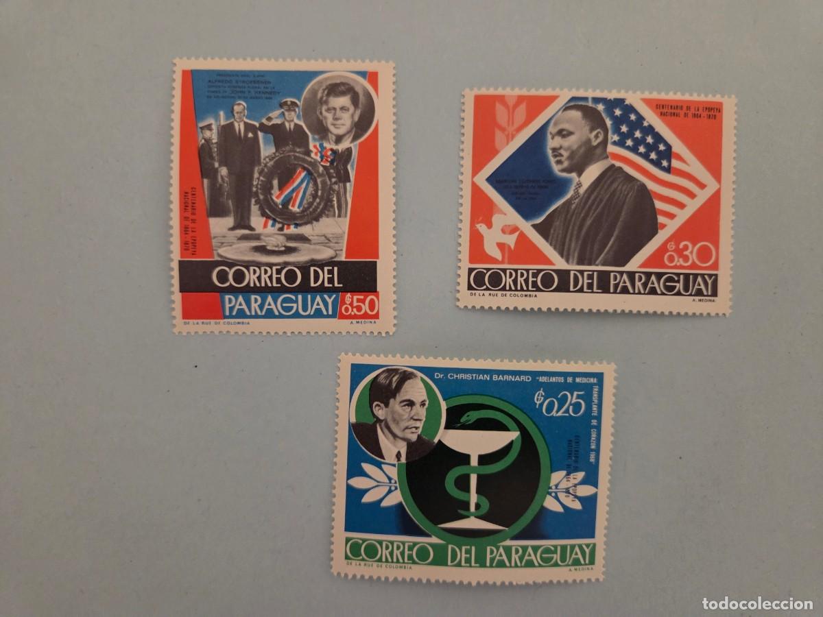Sellos: Bloque sellos Paraguay 1968