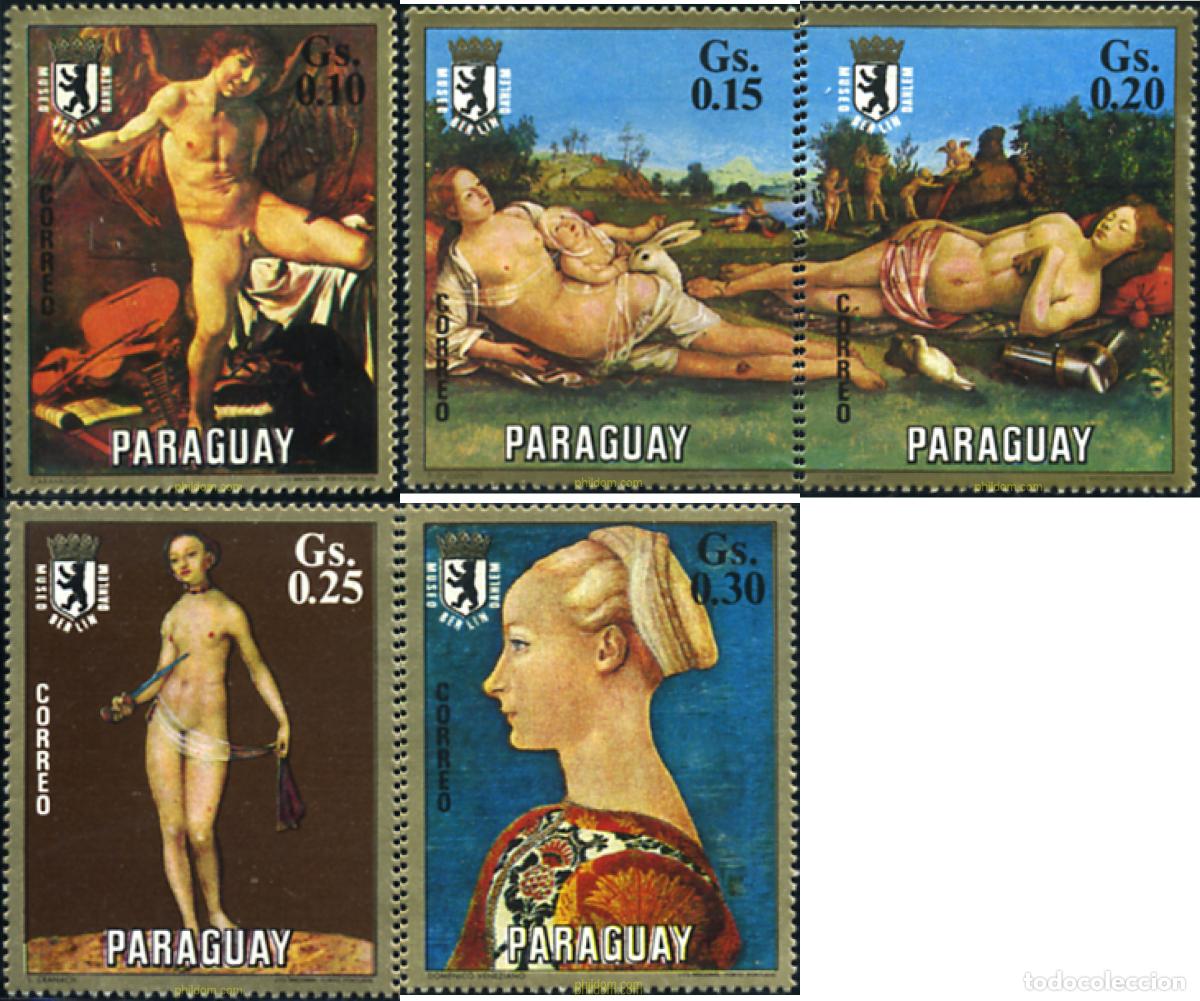 Sellos: 795805 MNH PARAGUAY 1971 PINTURA DEL MUSEO DE BERLIN