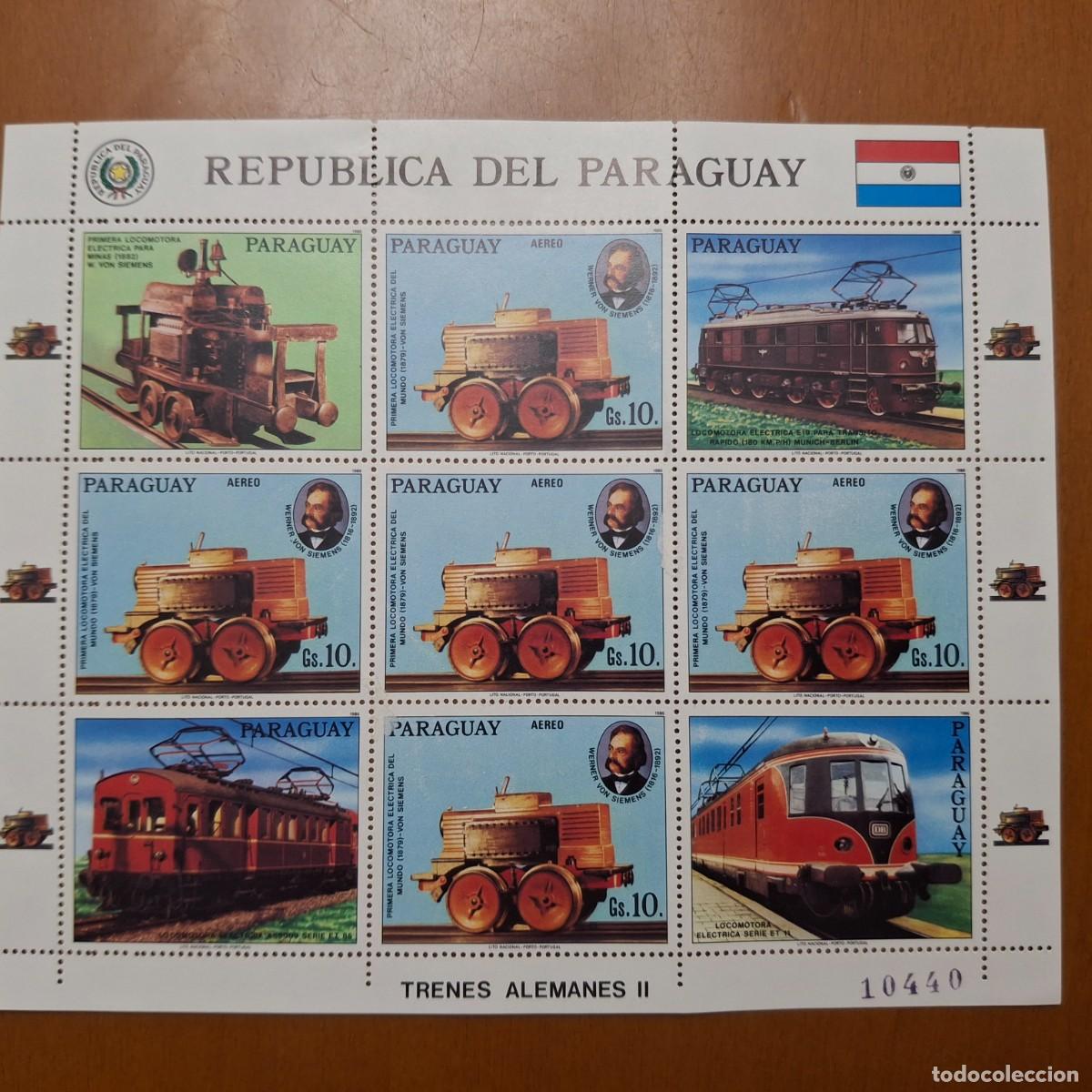Stamps: HB621 HOJITAS BLOQUE de PARAGUAY en NUEVO ideal para tematicas (leer descripcion)