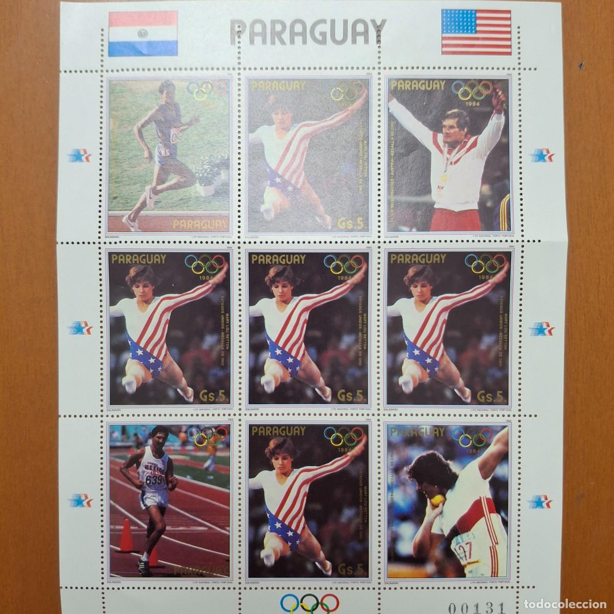 Stamps: HB623 HOJITAS BLOQUE de PARAGUAY en NUEVO ideal para tematicas (leer descripcion)