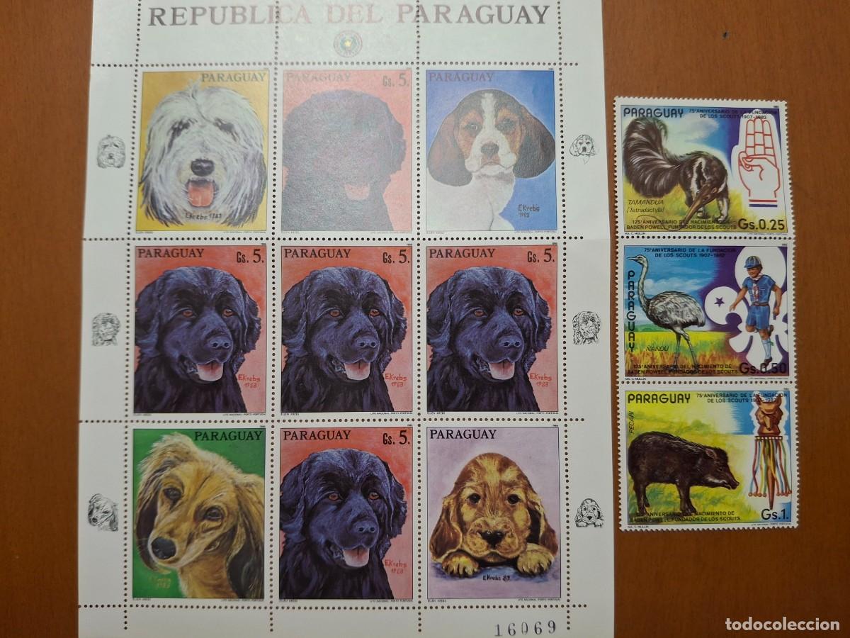 Stamps: HB630 HOJITAS BLOQUE de PARAGUAY en NUEVO ideal para tematicas (leer descripcion)