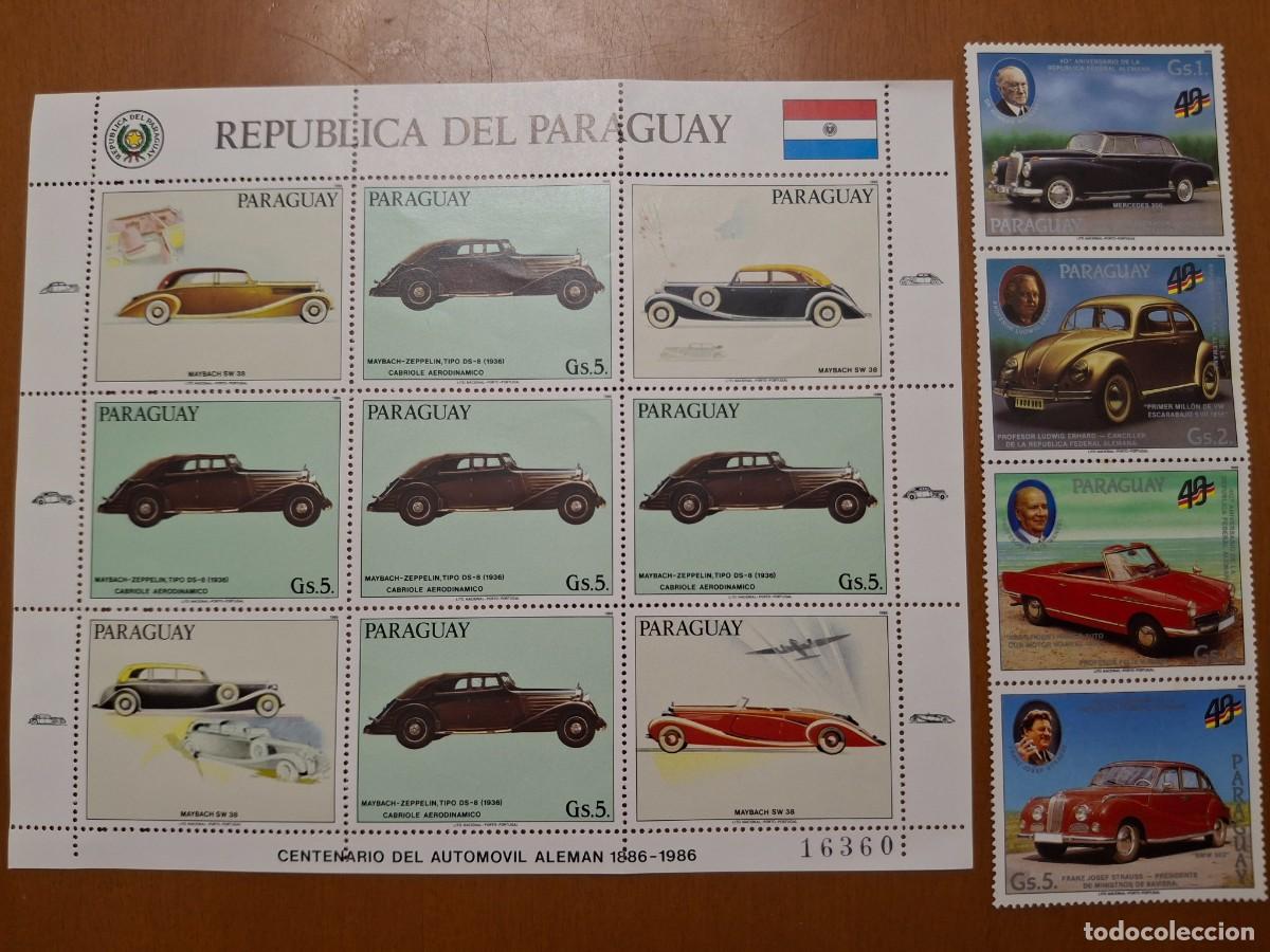Stamps: HB631 HOJITAS BLOQUE de PARAGUAY en NUEVO ideal para tematicas (leer descripcion)