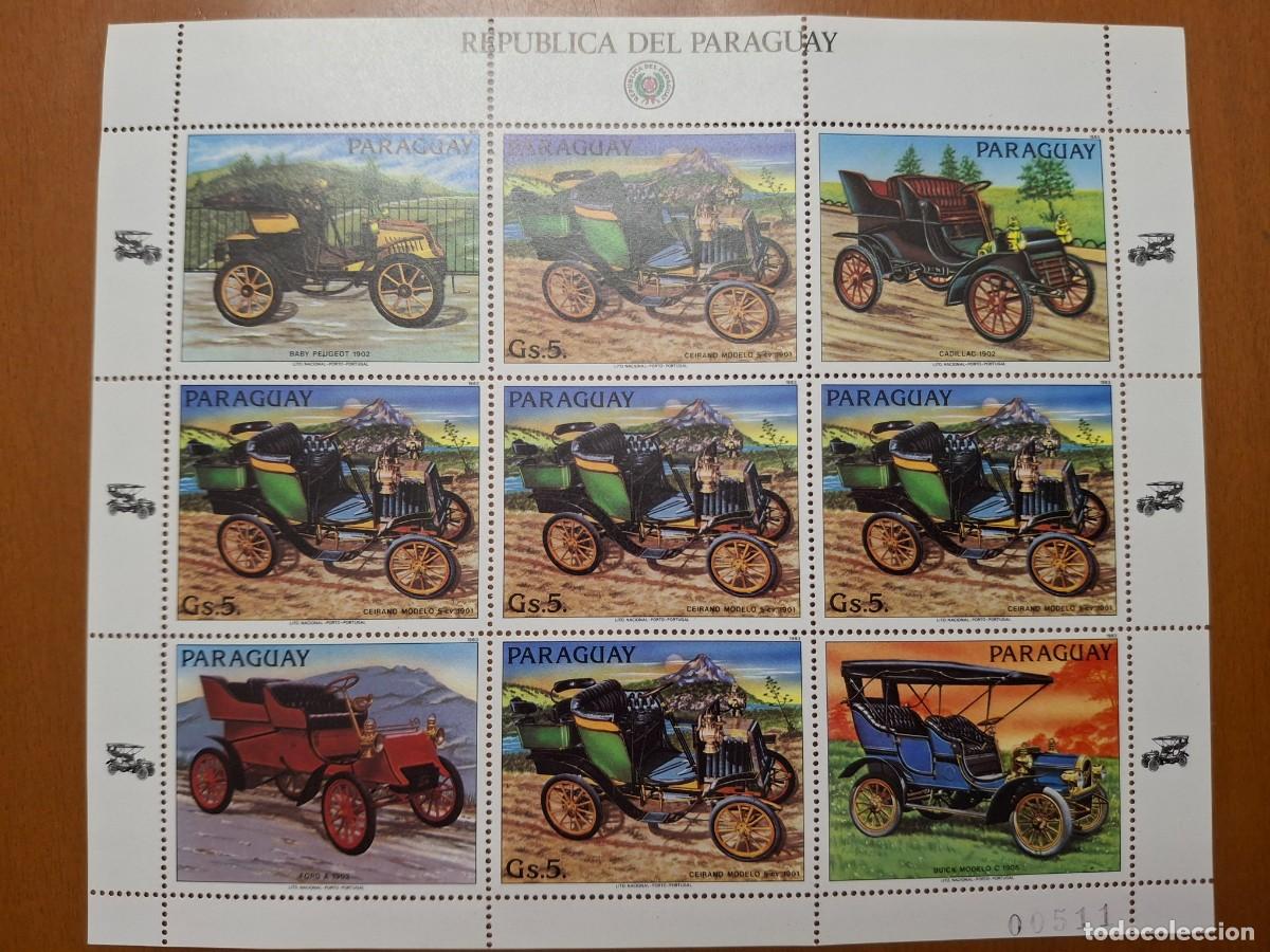 Stamps: HB632 HOJITAS BLOQUE de PARAGUAY en NUEVO ideal para tematicas (leer descripcion)