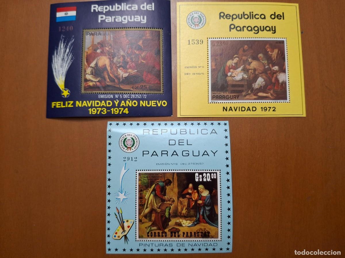 Stamps: HB641 HOJITAS BLOQUE de PARAGUAY en NUEVO ideal para tematicas (leer descripcion)