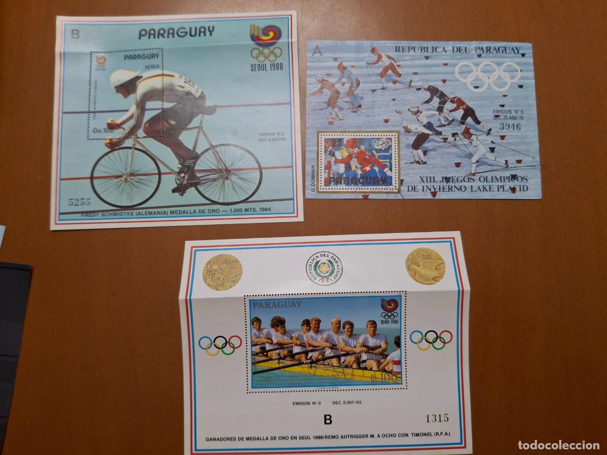 Stamps: HB642 HOJITAS BLOQUE de PARAGUAY en NUEVO ideal para tematicas (leer descripcion)