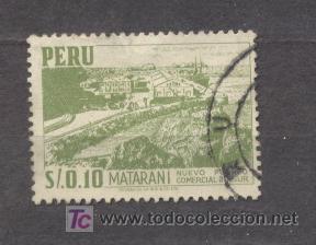 Sellos: PERU, USADO - Foto 1