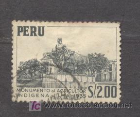 Sellos: PERU, USADO - Foto 1