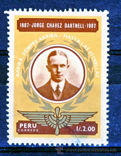 Sellos: PERU.- JORGE CHAVES DARTNELL.- (2) - Foto 1