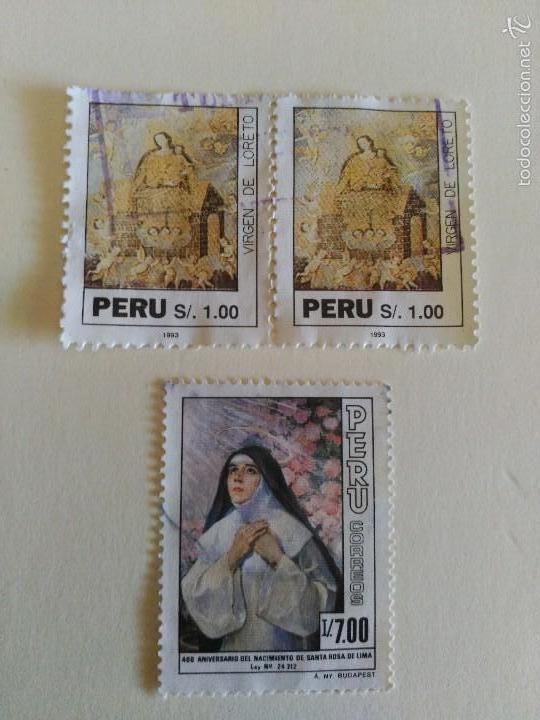 Sellos: 3 valores, usados. - Foto 1