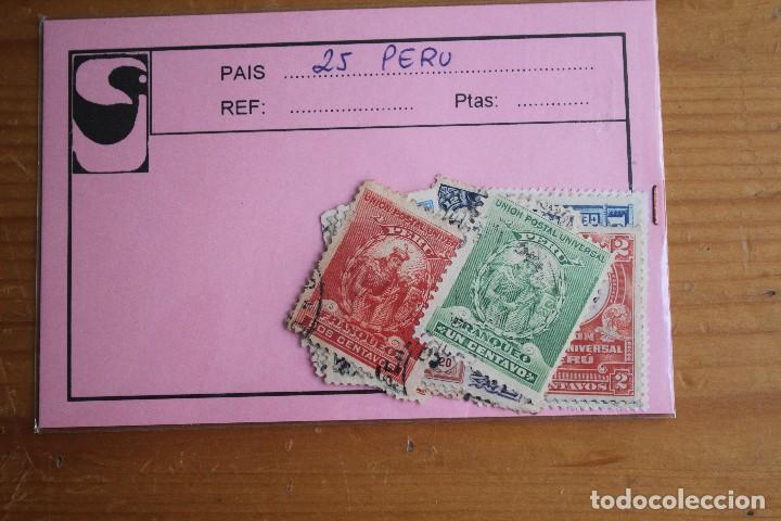 Sellos: LOTE 25 SELLOS USADOS PERU - Foto 1