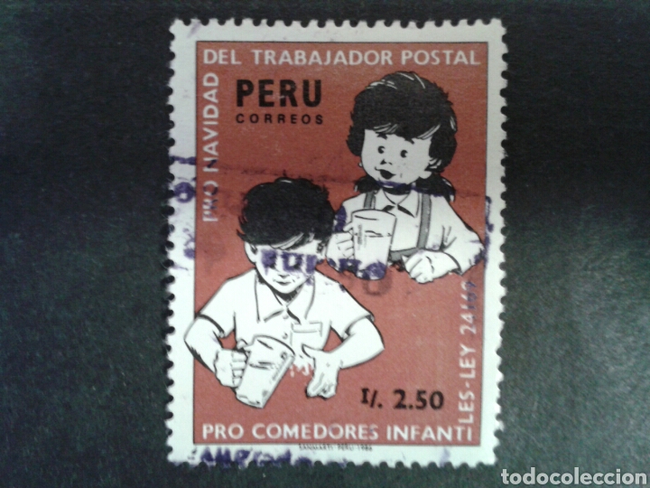 Sellos: PER&Uacute;. YVERT 848. SERIE COMPLETA USADA. - Foto 1