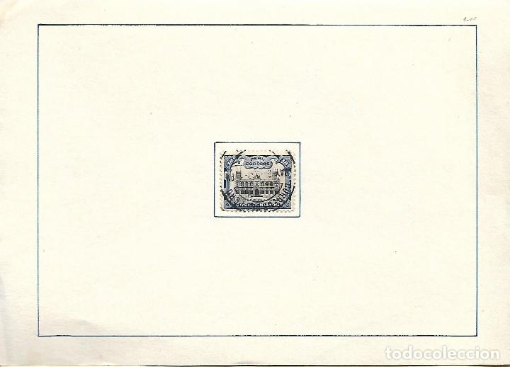 Sellos: FICHA CON ANTIGUO SELLO DE PERU - Foto 1