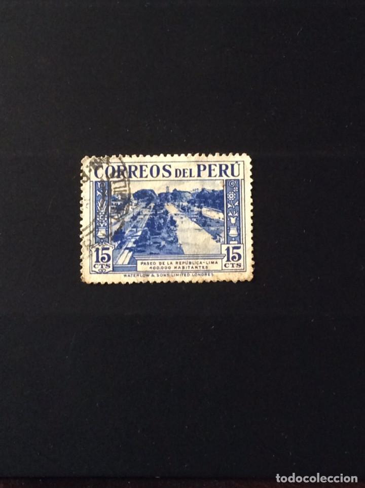 Sellos: PERÚ - YVERT 338 Usado, Año 1936 - Foto 1