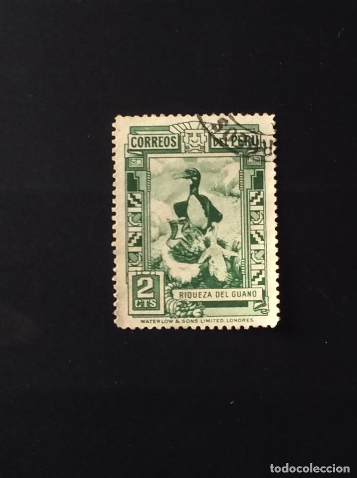 Sellos: PERÚ - YVERT 347 Usado, Año 1937 - Foto 1