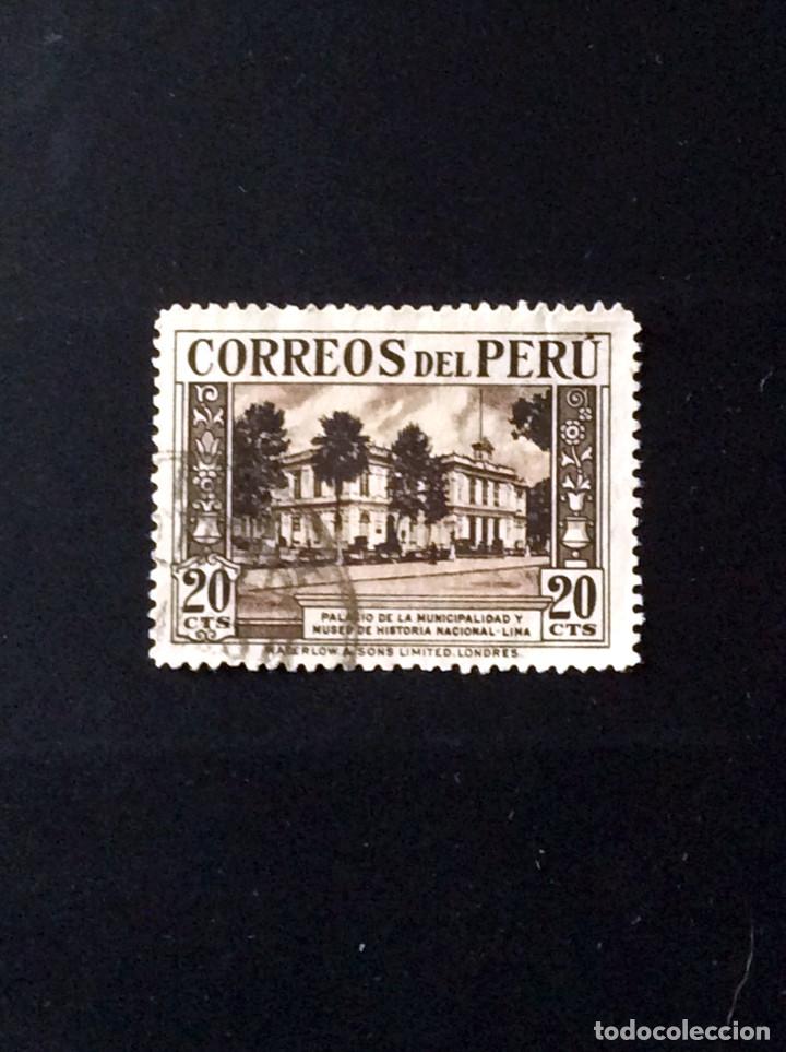 Sellos: PERÚ - YVERT 351 Usado, Año 1937 - Foto 1