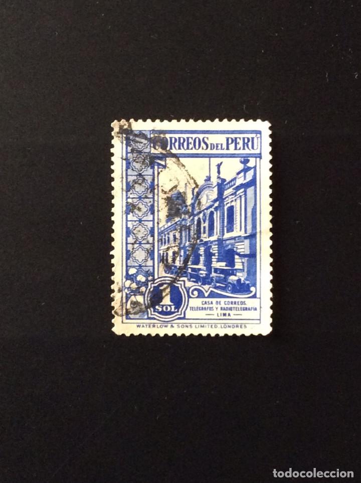 Sellos: PERÚ - YVERT 353 Usado, Año 1937 - Foto 1