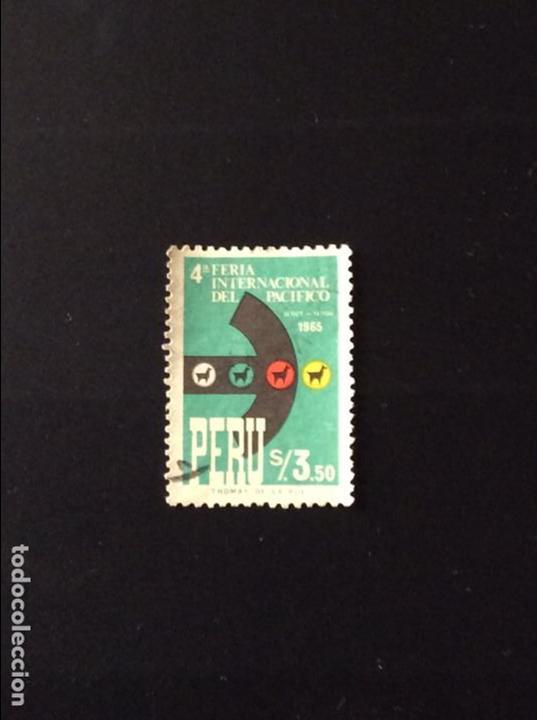 Sellos: PERÚ - YVERT 468 Usado, Año 1965 - Foto 1