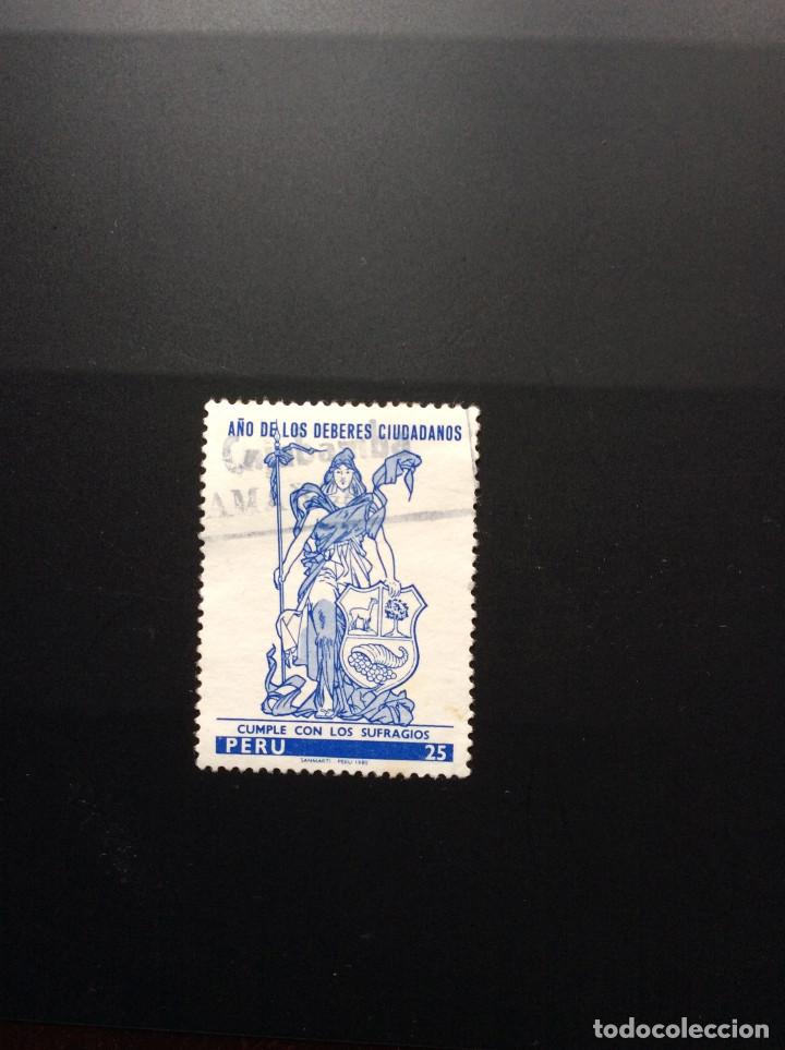 Sellos: Peru 680-An?o 1980 - Foto 1