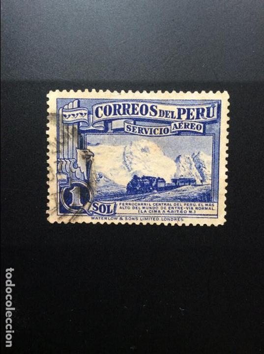 Sellos: Peru Aereo A24-An?o 1936 - Foto 1
