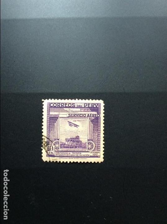Sellos: Peru Aereo A45-An?o 1937 - Foto 1