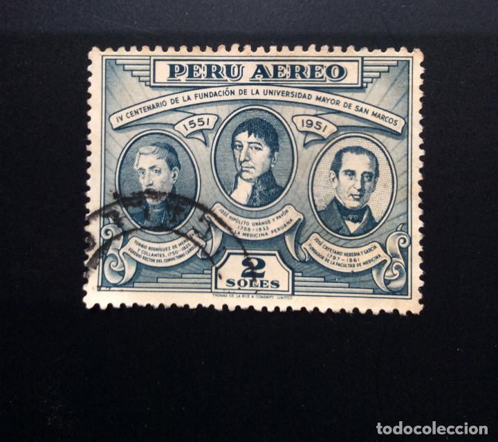 Sellos: Peru Aereo A102-Año 1951 - Foto 1