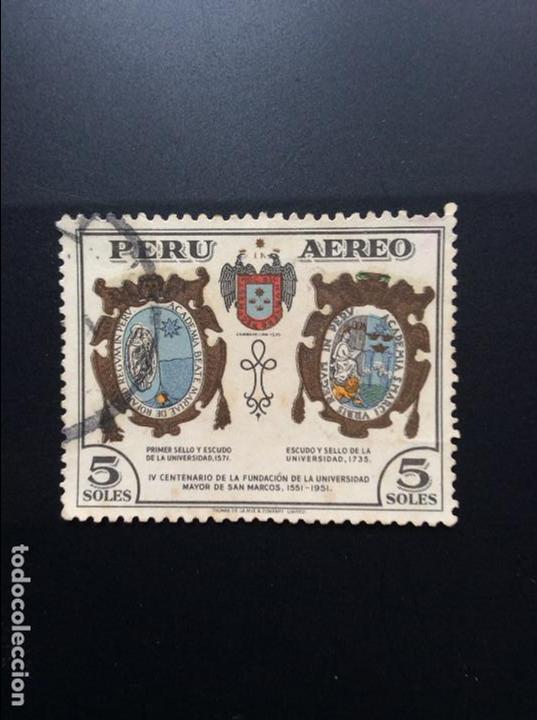 Sellos: Peru Aereo A103-Año 1951 - Foto 1