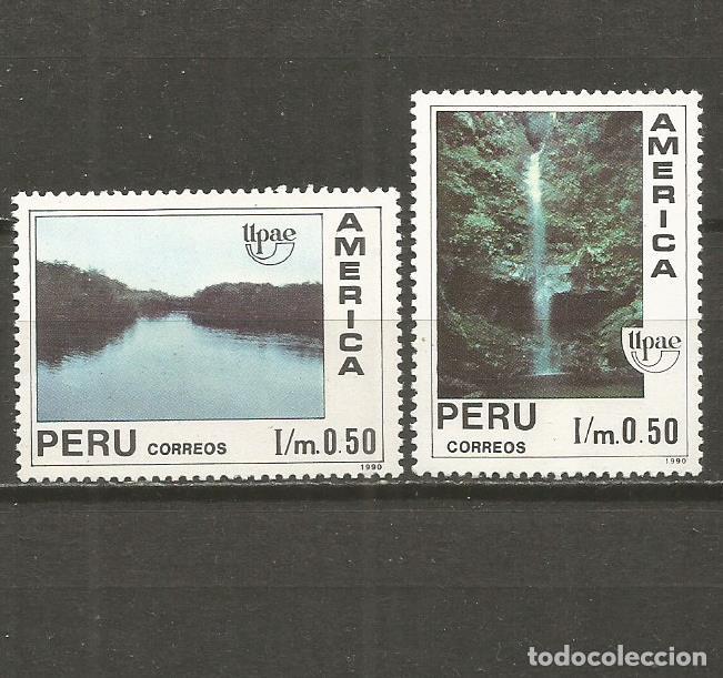 Sellos: PERU YVERT NUM. 958/959 ** SERIE COMPLETA SIN FIJASELLOS UPAE