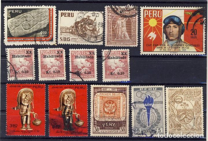 Sellos: PER&Uacute;.- LOTE 3.- - Foto 1