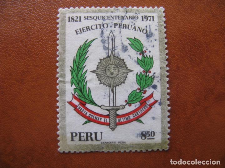 Sellos: Peru, 1971 aniv. armada peruana, Yvert 548 - Foto 1