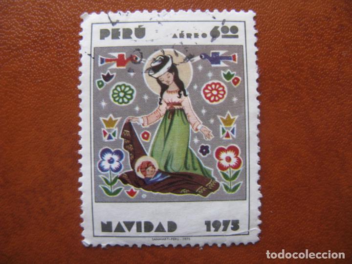 Sellos: Peru, 1975 navidad, Yvert 409 aereo - Foto 1