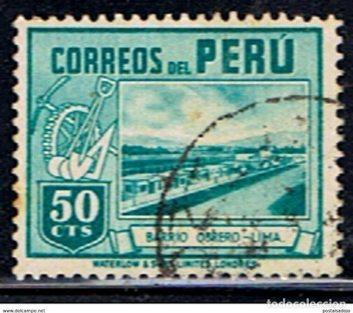 Sellos: PERU // YVERT 361 // 1938 ... USADO - Foto 1