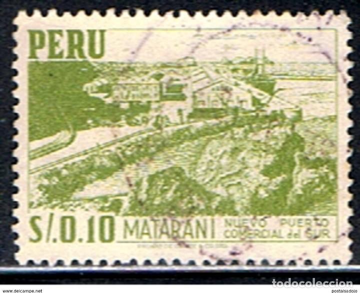 Sellos: PERU // YVERT 428 // 1952-53 ... USADO - Foto 1