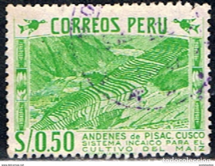 Sellos: PERU // YVERT 433 // 1952-53 ... USADO - Foto 1