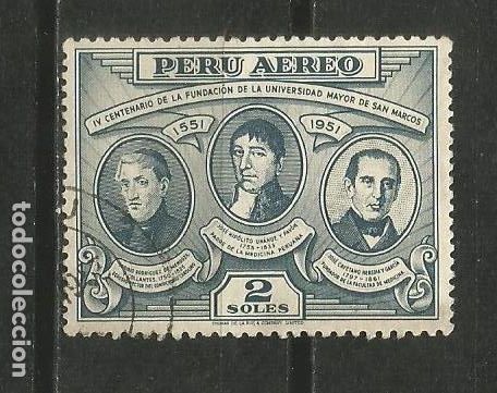 Sellos: PERU CORREO AEREO YVERT NUM. 102 USADO - Foto 1