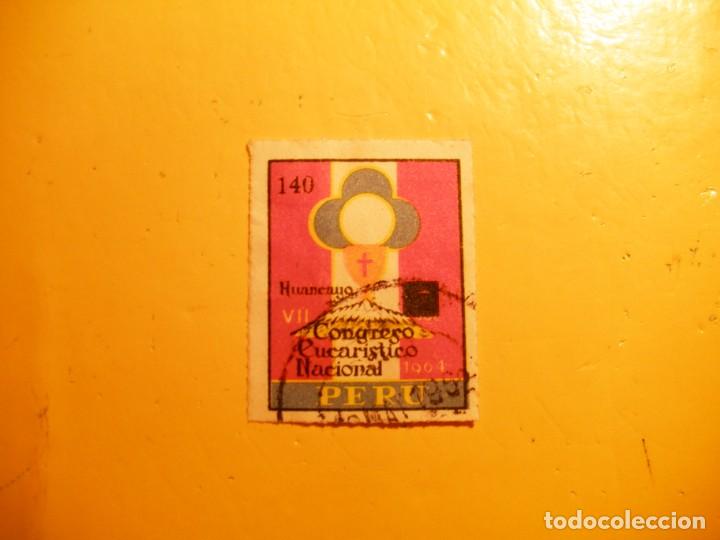Sellos: PERU - 1964 CONGRESO EUCARISTICO NCIONAL. - Foto 1