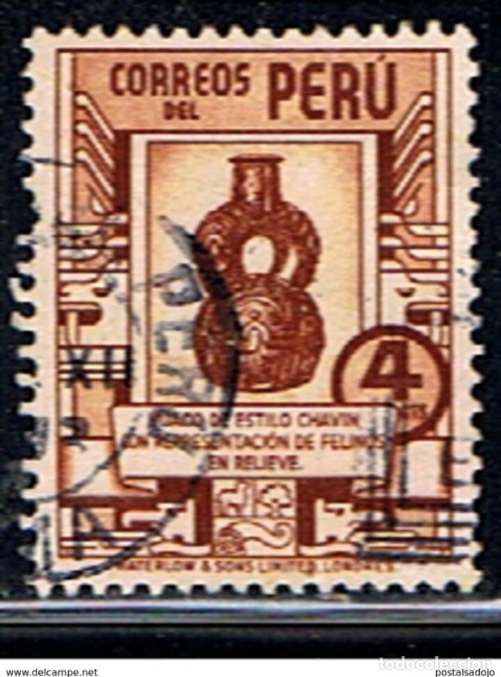Sellos: PERU // YVERT 357 // 1938 ... USADO - Foto 1