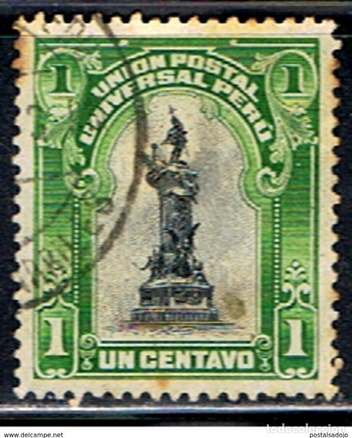 Sellos: PERU // YVERT 133 // 1907 ... USADO - Foto 1