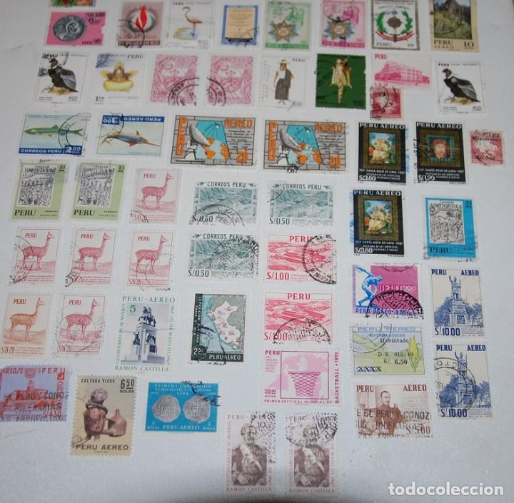 Sellos: LOTE DE 72 SELLOS DE PERU - Foto 3