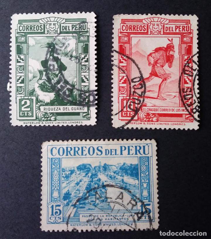 Sellos: 1937 Per&uacute; serie de 1936 - Foto 1