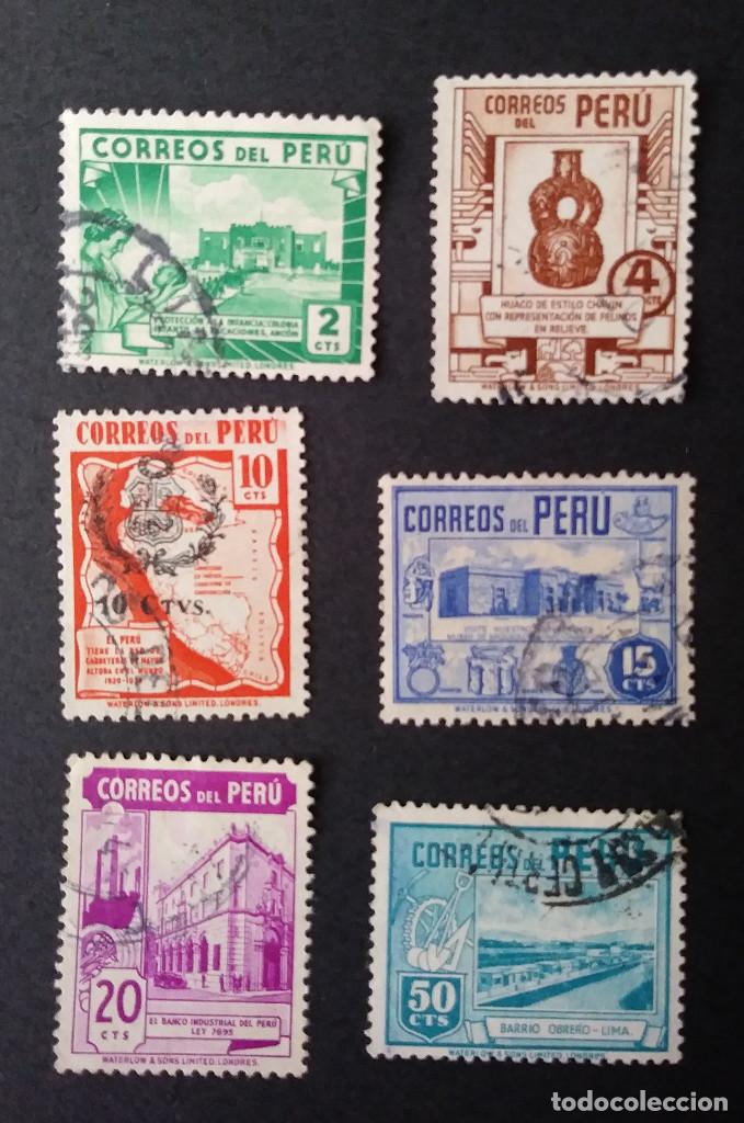 Sellos: 1938 Per&uacute; serie de uso corriente - Foto 1