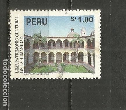 Sellos: PERU YVERT NUM. 1042 USADO - Foto 1
