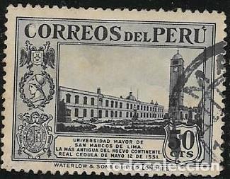 Sellos: PER&Uacute; YVERT 340 - Foto 1