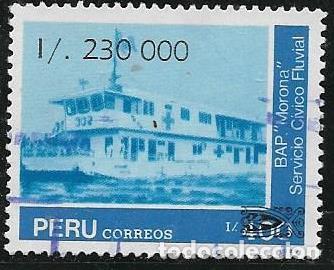 Sellos: PER&Uacute; YVERT 937, BARCOS - Foto 1