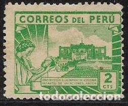 Sellos: PER&Uacute; YVERT 391 - Foto 1