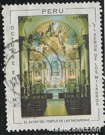 Sellos: PER&Uacute; A&Eacute;REO YVERT 279 - Foto 1